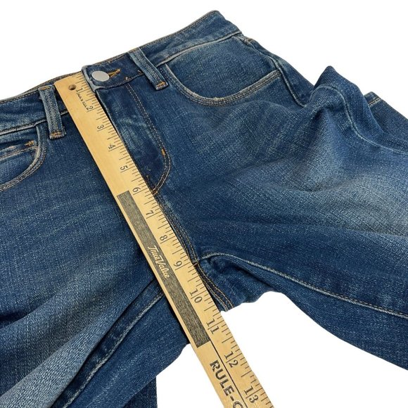 L'agence Jeans Women's Size 25 Blue Dark Wash Skinny Mid-Rise Stretch $255 Nwot - Picture 7 of 10